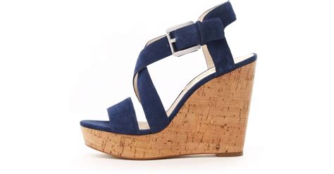 michael kors denim|Michael Kors denim suede pumps.